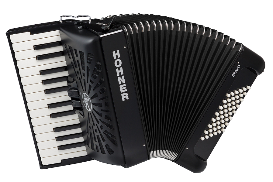 Accordéon Hohner Bravo II 48 noir