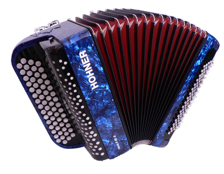 Accordéon Hohner Nova II 80 bleu