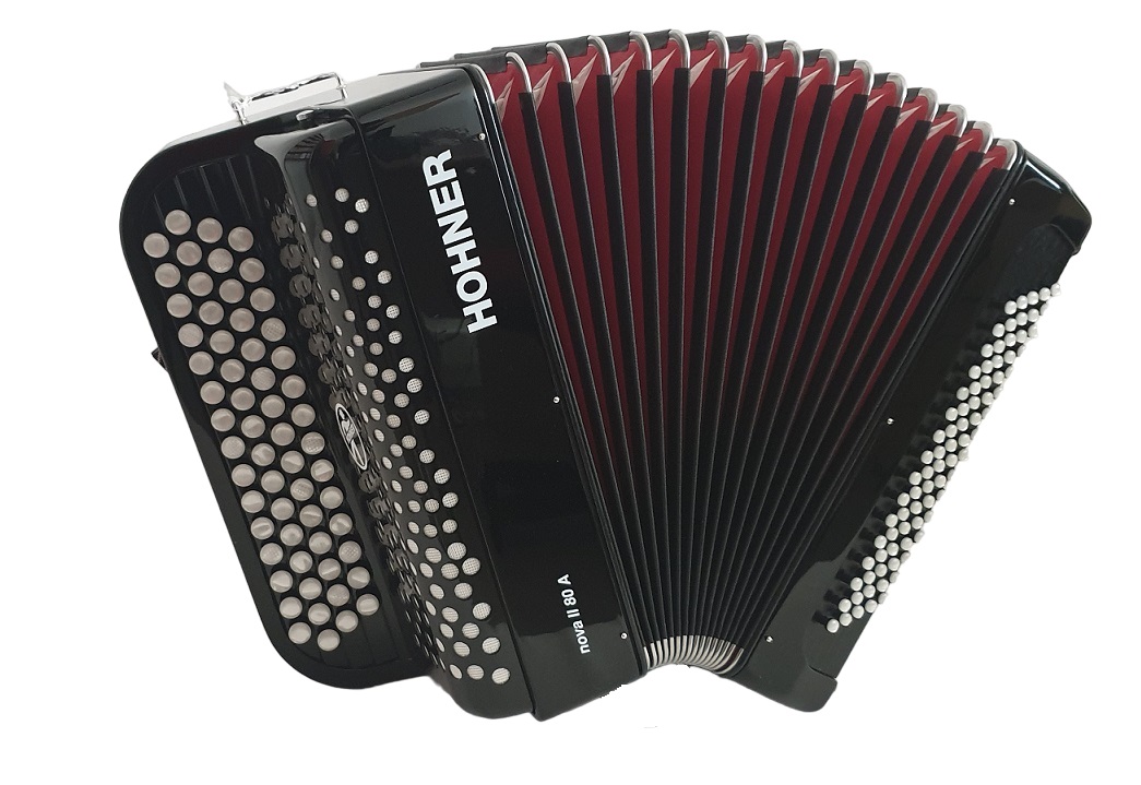 Accordéon Hohner Nova II 80 noir